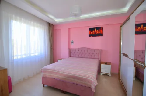 Mykonut'tan Karagözler'de Deniz Manzaralı Jakuzili Satılık Daire