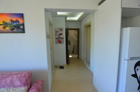 Mykonut'tan Karagözler'de Deniz Manzaralı Jakuzili Satılık Daire
