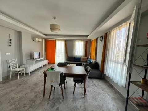 Mykonut'tan Patlangıç Mh. 2+1 Eşyalı Deniz Manzaralı Daire