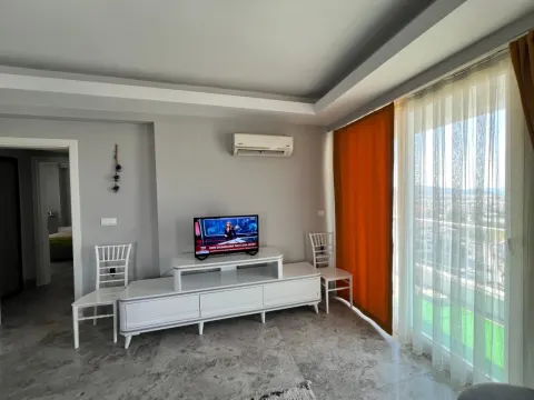 Mykonut'tan Patlangıç Mh. 2+1 Eşyalı Deniz Manzaralı Daire