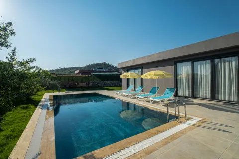 Uzun Dönem Kiralık Fiber Internetli Yerden Isıtmalı Villa
