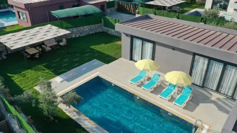Uzun Dönem Kiralık Fiber Internetli Yerden Isıtmalı Villa
